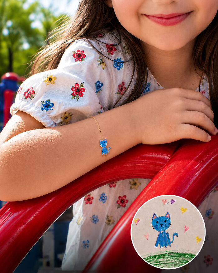20 Children’s Drawings Turned Into Handcrafted Enamel Jewelry By Minttnim 20 Children’s Drawings Turned Into Handcrafted Enamel Jewelry By Minttnim