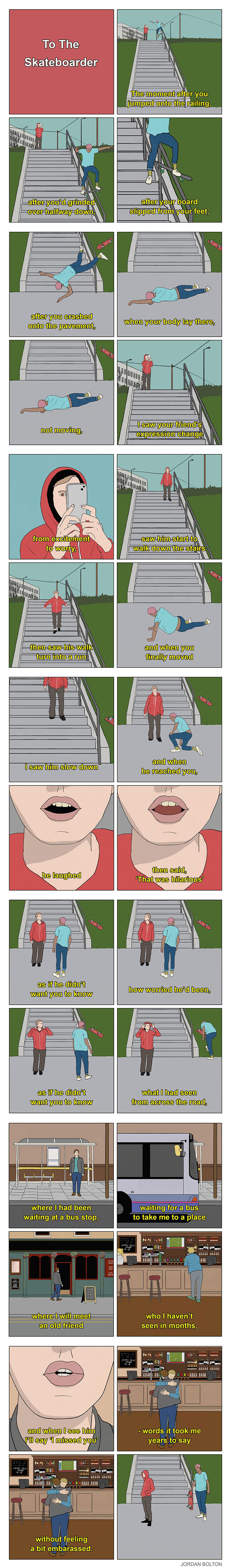 15 New Deeply Human Comics By Jordan Bolton That Find Big Feelings In Everyday Moments 15 New Deeply Human Comics By Jordan Bolton That Find Big Feelings In Everyday Moments