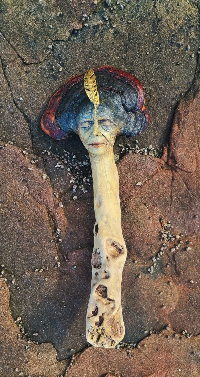 Through Her Beautiful Driftwood Sculptures, This Artist Seeks To Highlight The Unity Of Human Beings With Nature (28 New Pics) Through Her Beautiful Driftwood Sculptures, This Artist Seeks To Highlight The Unity Of Human Beings With Nature (28 New Pics)