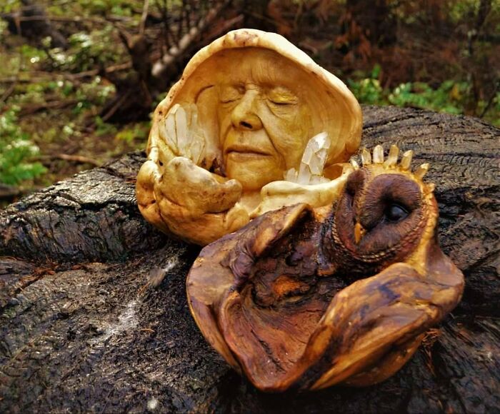 Through Her Beautiful Driftwood Sculptures, This Artist Seeks To Highlight The Unity Of Human Beings With Nature (28 New Pics) Through Her Beautiful Driftwood Sculptures, This Artist Seeks To Highlight The Unity Of Human Beings With Nature (28 New Pics)