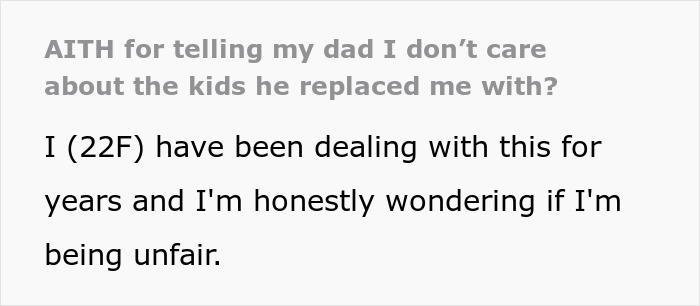 Guy Replaces His Daughter With Stepkids, Demands She Act Like Family And Gets A Harsh Response Guy Replaces His Daughter With Stepkids, Demands She Act Like Family And Gets A Harsh Response