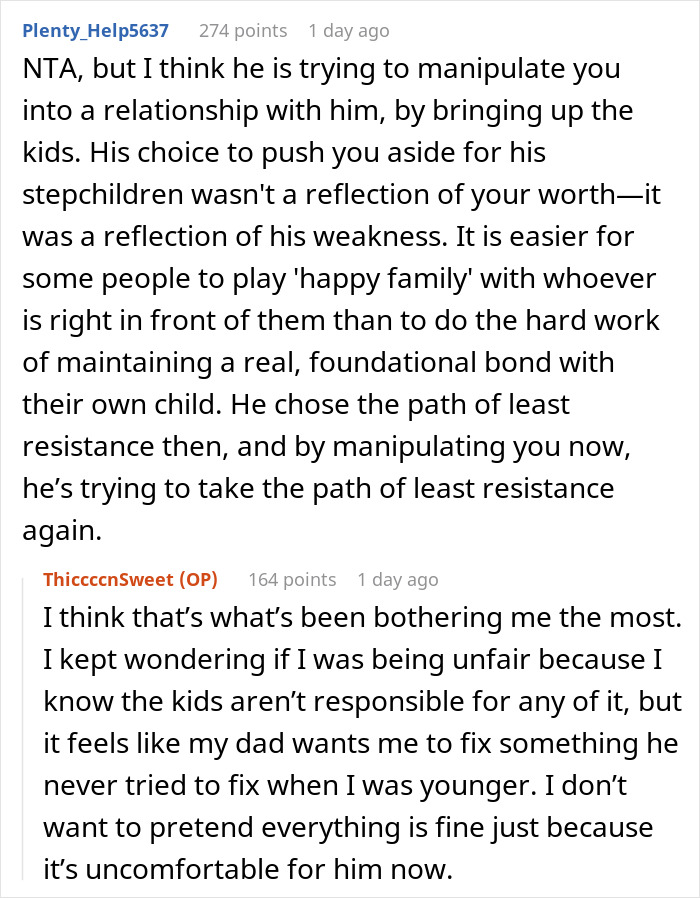 Guy Replaces His Daughter With Stepkids, Demands She Act Like Family And Gets A Harsh Response Guy Replaces His Daughter With Stepkids, Demands She Act Like Family And Gets A Harsh Response
