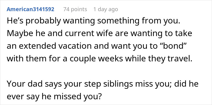 Guy Replaces His Daughter With Stepkids, Demands She Act Like Family And Gets A Harsh Response Guy Replaces His Daughter With Stepkids, Demands She Act Like Family And Gets A Harsh Response