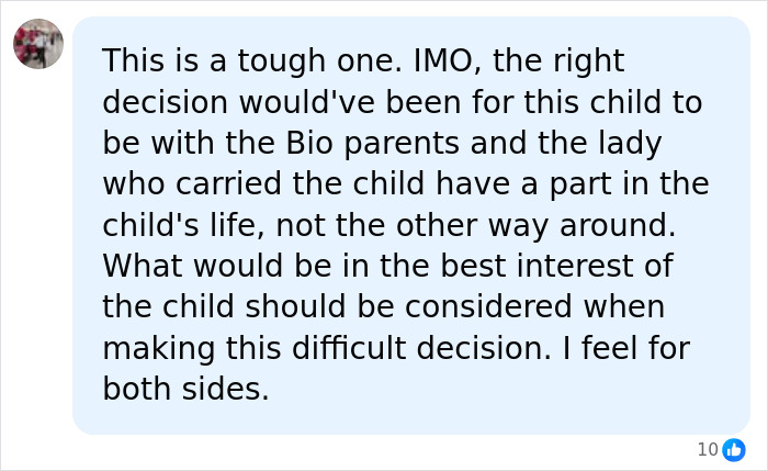 Biological Parents Of Baby Born To Different Couple Thanks To IVF-Embryo Mix-Up Lose Custody
