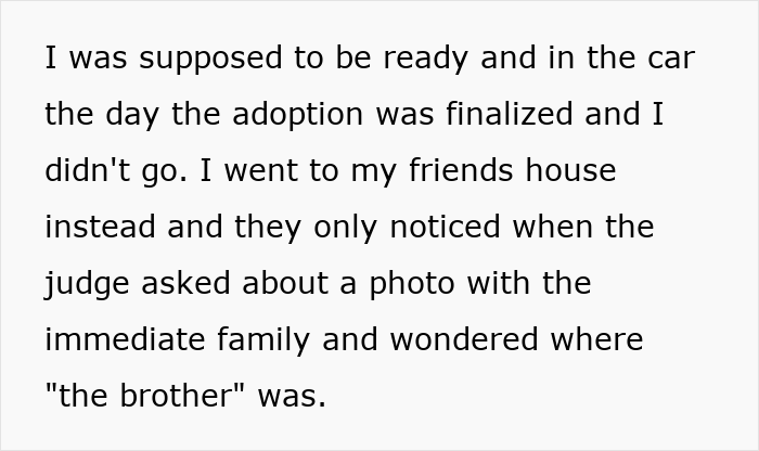 Guy Spends Childhood Playing Second Fiddle To Adopted Bro, Cuts Fam Off, They Want Reconciliation Guy Spends Childhood Playing Second Fiddle To Adopted Bro, Cuts Fam Off, They Want Reconciliation