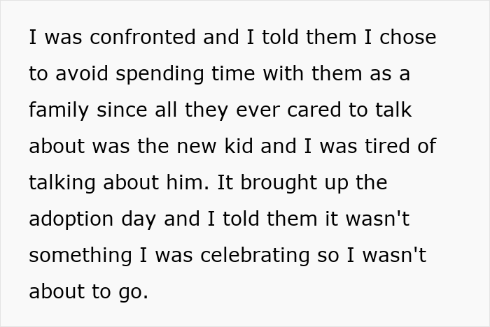 Guy Spends Childhood Playing Second Fiddle To Adopted Bro, Cuts Fam Off, They Want Reconciliation Guy Spends Childhood Playing Second Fiddle To Adopted Bro, Cuts Fam Off, They Want Reconciliation