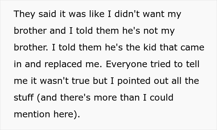 Guy Spends Childhood Playing Second Fiddle To Adopted Bro, Cuts Fam Off, They Want Reconciliation Guy Spends Childhood Playing Second Fiddle To Adopted Bro, Cuts Fam Off, They Want Reconciliation