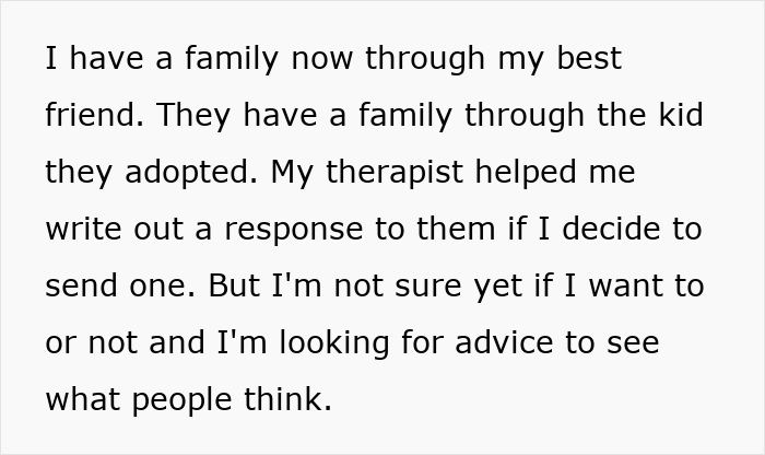 Guy Spends Childhood Playing Second Fiddle To Adopted Bro, Cuts Fam Off, They Want Reconciliation Guy Spends Childhood Playing Second Fiddle To Adopted Bro, Cuts Fam Off, They Want Reconciliation