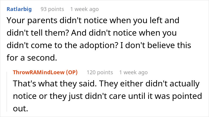 Guy Spends Childhood Playing Second Fiddle To Adopted Bro, Cuts Fam Off, They Want Reconciliation Guy Spends Childhood Playing Second Fiddle To Adopted Bro, Cuts Fam Off, They Want Reconciliation