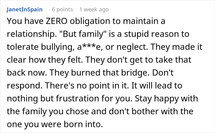 Guy Spends Childhood Playing Second Fiddle To Adopted Bro, Cuts Fam Off, They Want Reconciliation Guy Spends Childhood Playing Second Fiddle To Adopted Bro, Cuts Fam Off, They Want Reconciliation