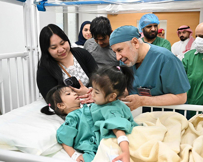2-Year-Old Conjoined Twins Successfully Separated Following Grueling Six-Hour Surgery 2-Year-Old Conjoined Twins Successfully Separated Following Grueling Six-Hour Surgery