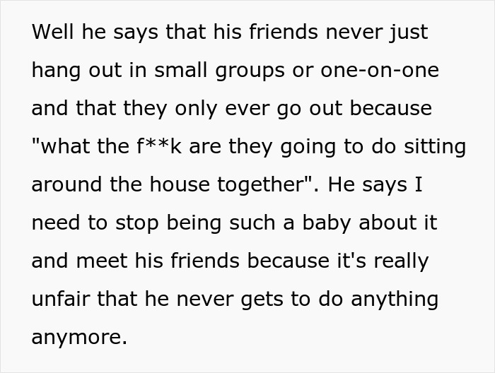Man Begs Introverted GF Go To A Bar Crawl With Him And His Friends For His Birthday, It Doesn’t Go Well Man Begs Introverted GF Go To A Bar Crawl With Him And His Friends For His Birthday, It Doesn’t Go Well