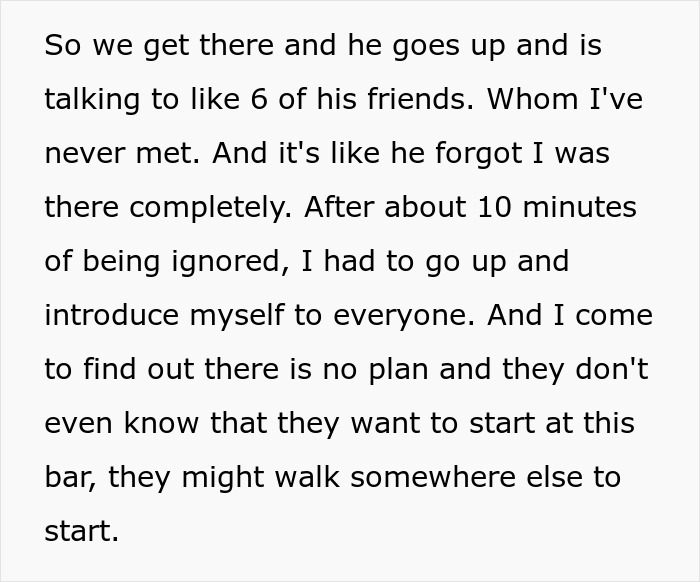 Man Begs Introverted GF Go To A Bar Crawl With Him And His Friends For His Birthday, It Doesn’t Go Well Man Begs Introverted GF Go To A Bar Crawl With Him And His Friends For His Birthday, It Doesn’t Go Well