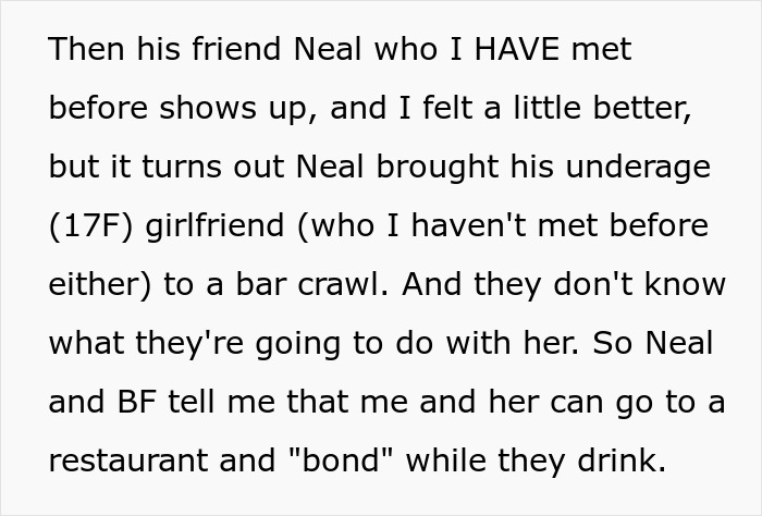 Man Begs Introverted GF Go To A Bar Crawl With Him And His Friends For His Birthday, It Doesn’t Go Well Man Begs Introverted GF Go To A Bar Crawl With Him And His Friends For His Birthday, It Doesn’t Go Well