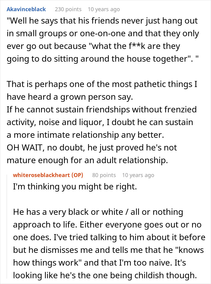 Man Begs Introverted GF Go To A Bar Crawl With Him And His Friends For His Birthday, It Doesn’t Go Well Man Begs Introverted GF Go To A Bar Crawl With Him And His Friends For His Birthday, It Doesn’t Go Well