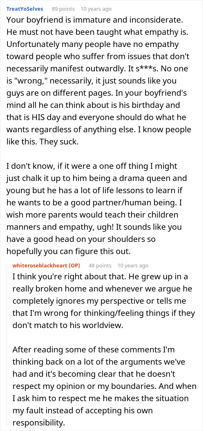 Man Begs Introverted GF Go To A Bar Crawl With Him And His Friends For His Birthday, It Doesn’t Go Well Man Begs Introverted GF Go To A Bar Crawl With Him And His Friends For His Birthday, It Doesn’t Go Well
