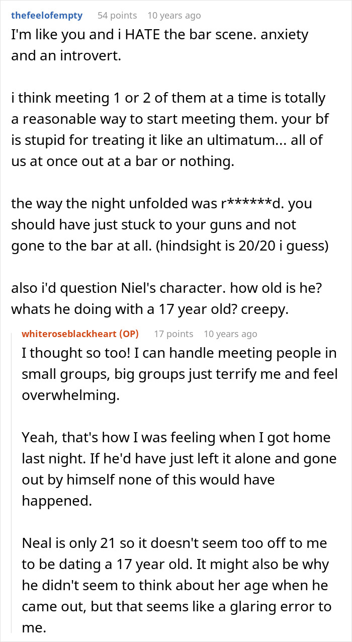 Man Begs Introverted GF Go To A Bar Crawl With Him And His Friends For His Birthday, It Doesn’t Go Well Man Begs Introverted GF Go To A Bar Crawl With Him And His Friends For His Birthday, It Doesn’t Go Well