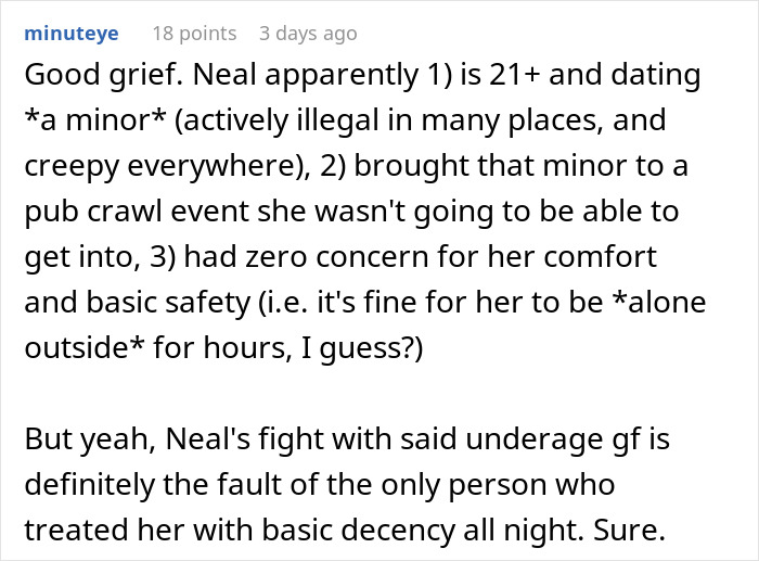 Man Begs Introverted GF Go To A Bar Crawl With Him And His Friends For His Birthday, It Doesn’t Go Well Man Begs Introverted GF Go To A Bar Crawl With Him And His Friends For His Birthday, It Doesn’t Go Well