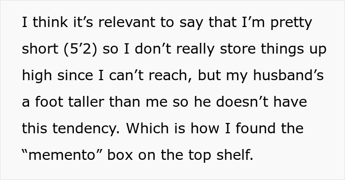 People Are Worried For This Woman Who Finds Husband&rsquo;s Memory Box And It Reveals His Stalkerish Tendencies