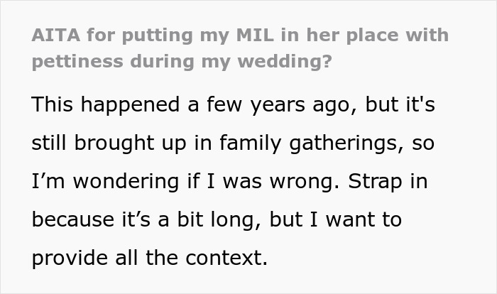 MIL Shows Up To Son’s Wedding In White, Bride Starts Giving Her Exactly What She Wants