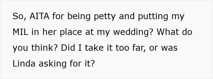 MIL Shows Up To Son’s Wedding In White, Bride Starts Giving Her Exactly What She Wants