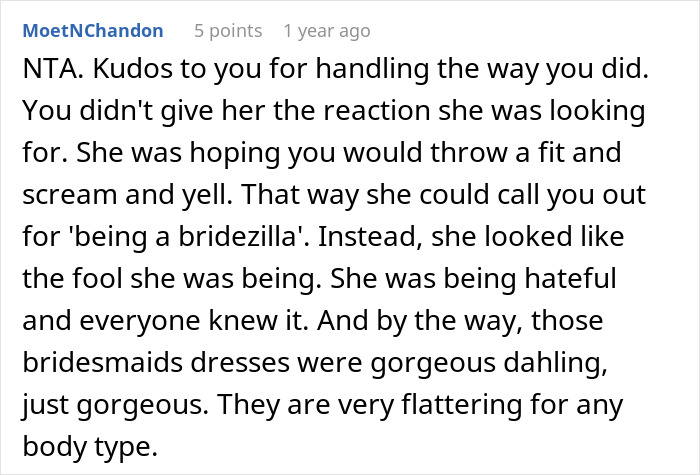 MIL Shows Up To Son’s Wedding In White, Bride Starts Giving Her Exactly What She Wants