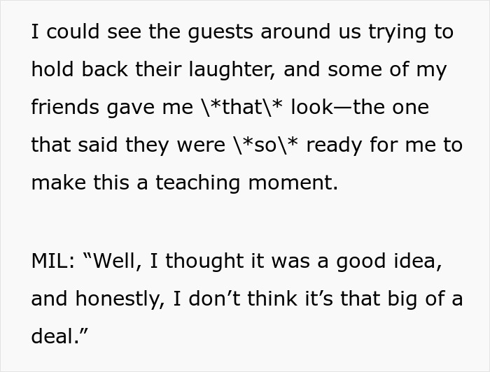 MIL Shows Up To Son’s Wedding In White, Bride Starts Giving Her Exactly What She Wants