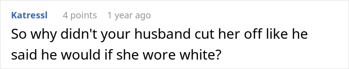 MIL Shows Up To Son’s Wedding In White, Bride Starts Giving Her Exactly What She Wants