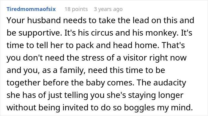 Pregnant Woman Starts Having Contractions, MIL Suddenly Refuses To Leave Pregnant Woman Starts Having Contractions, MIL Suddenly Refuses To Leave