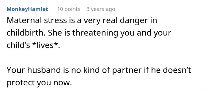 Pregnant Woman Starts Having Contractions, MIL Suddenly Refuses To Leave Pregnant Woman Starts Having Contractions, MIL Suddenly Refuses To Leave