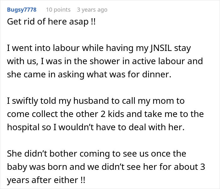 Pregnant Woman Starts Having Contractions, MIL Suddenly Refuses To Leave Pregnant Woman Starts Having Contractions, MIL Suddenly Refuses To Leave