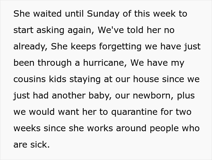 Pregnant Woman Starts Having Contractions, MIL Suddenly Refuses To Leave Pregnant Woman Starts Having Contractions, MIL Suddenly Refuses To Leave