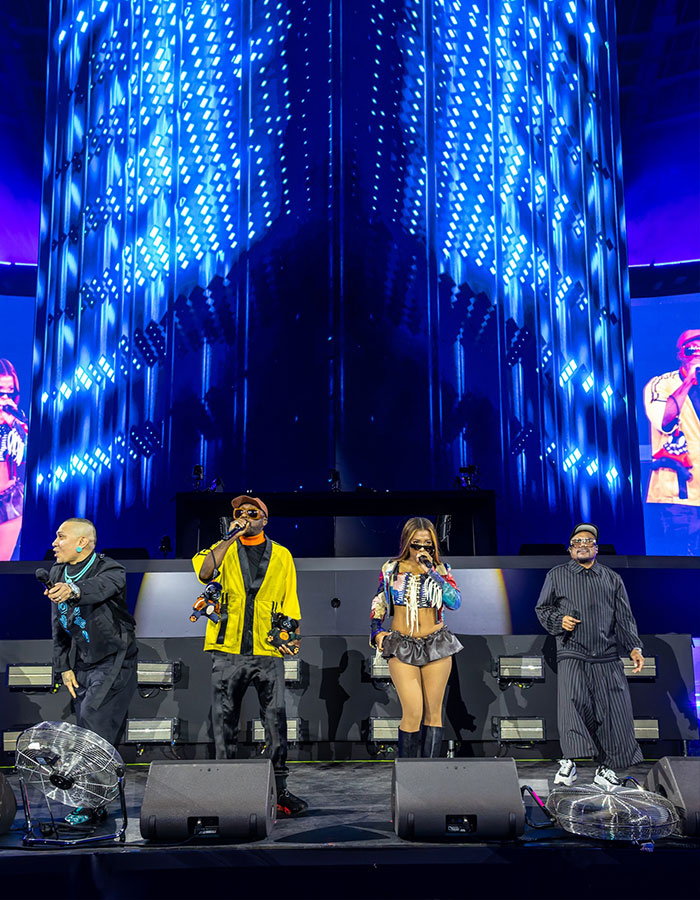 Fans Furious Over “Temu Fergie” After Spotting What She Was Doing During Black Eyed Peas Concert Fans Furious Over “Temu Fergie” After Spotting What She Was Doing During Black Eyed Peas Concert