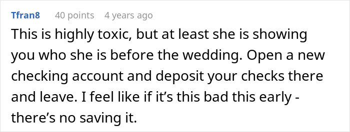 Man Is Perpetually Hungry, Overworked And Doesn&rsquo;t See A Dime Of His Money, Realizes Fianc&eacute;e Is the Problem