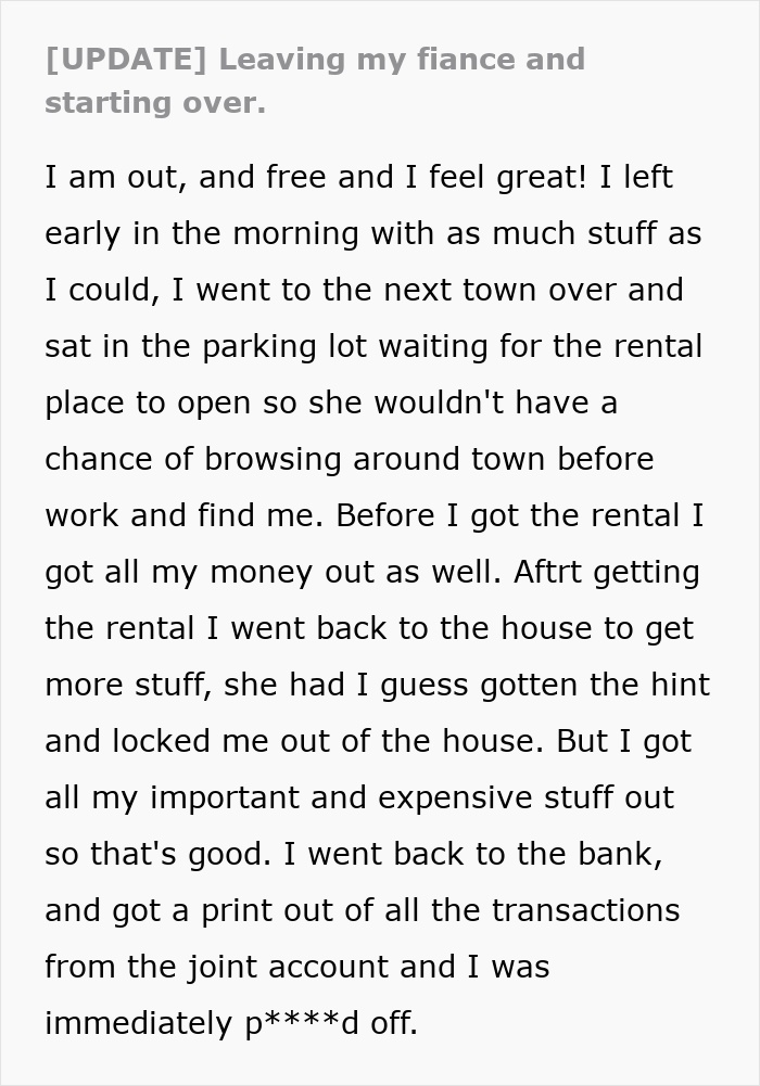 Man Is Perpetually Hungry, Overworked And Doesn&rsquo;t See A Dime Of His Money, Realizes Fianc&eacute;e Is the Problem