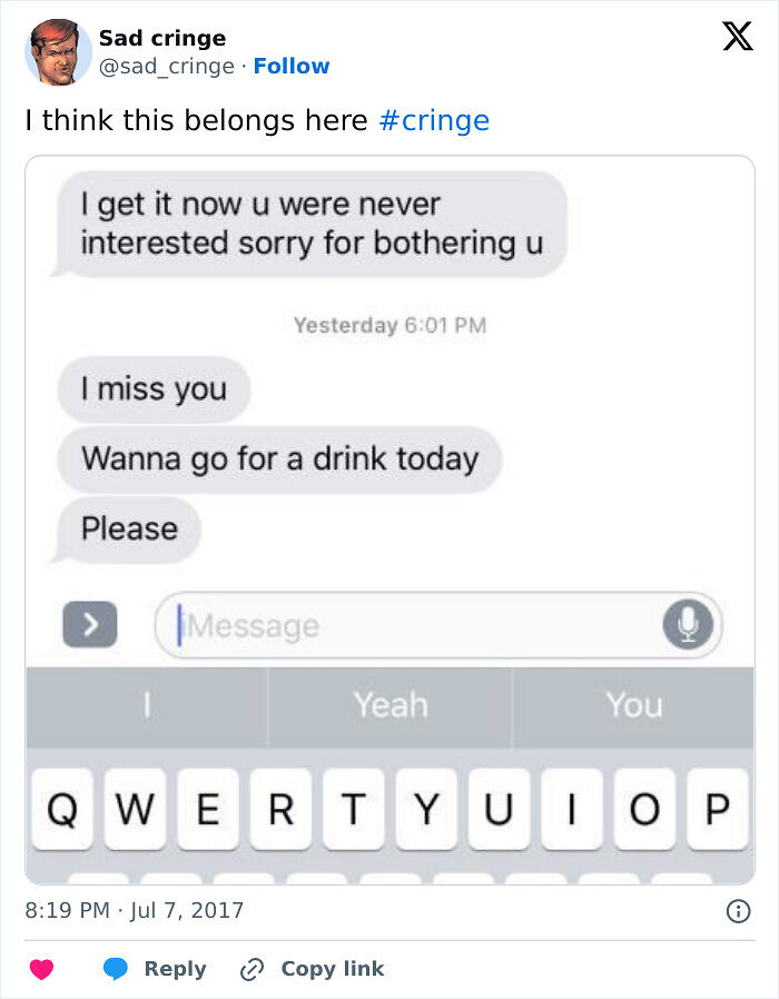 77 Times People Posted Something So Cringy, It Was Just Incredibly Sad 77 Times People Posted Something So Cringy, It Was Just Incredibly Sad