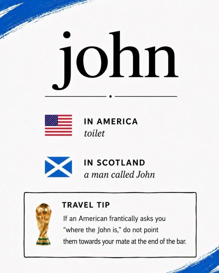 Scottish Account Tries To Explain American Terms To Foreigners Traveling For The World Cup