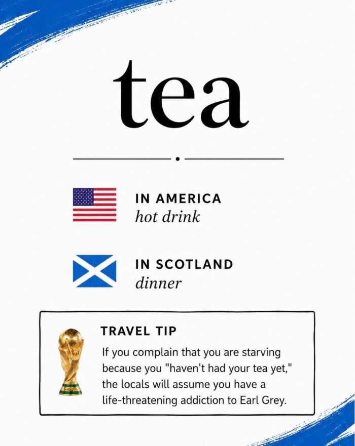 Scottish Account Tries To Explain American Terms To Foreigners Traveling For The World Cup