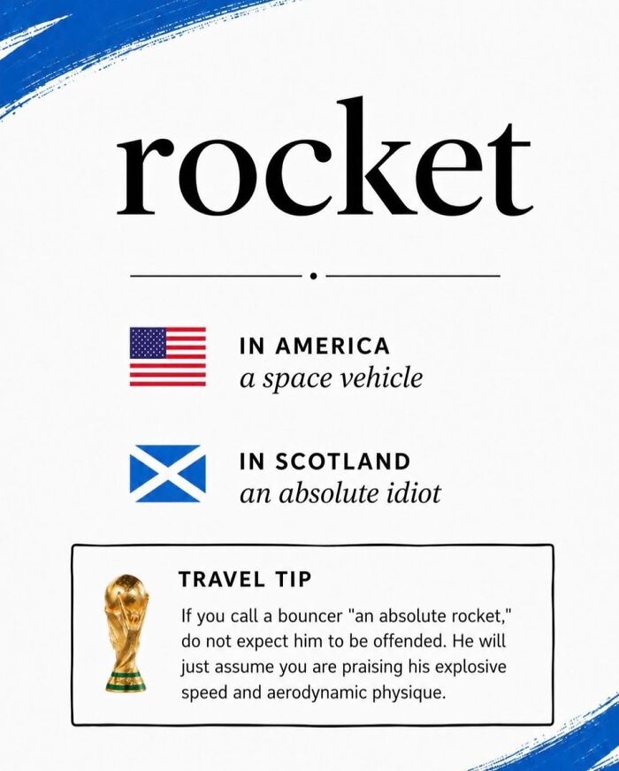 Scottish Account Tries To Explain American Terms To Foreigners Traveling For The World Cup