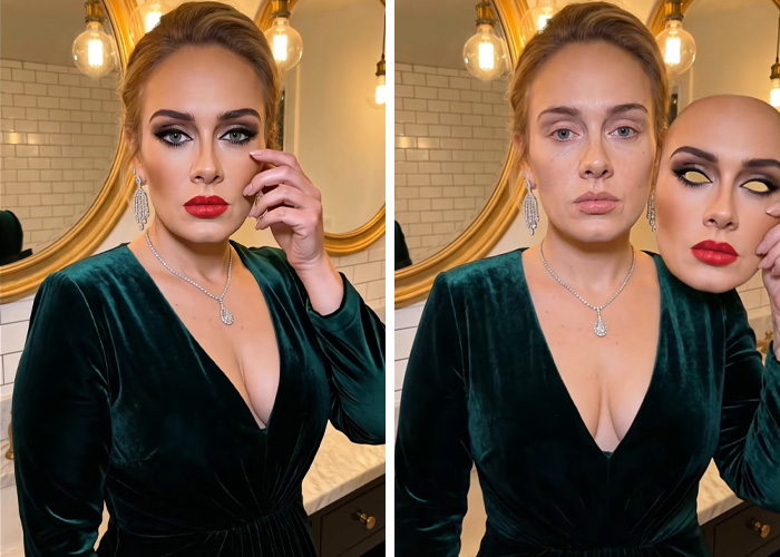Viral Video Of Celebrities Removing Their “Masks” Sparks Debate About Natural Beauty Viral Video Of Celebrities Removing Their “Masks” Sparks Debate About Natural Beauty
