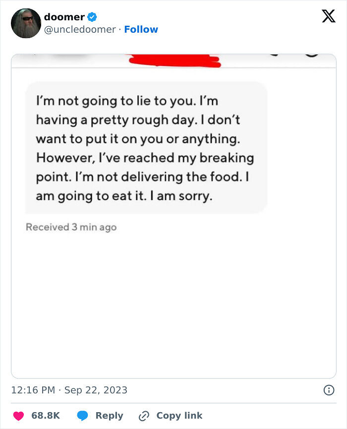 68 Funny Or Infuriating Food Delivery Fails That Might Inspire You To Cook Something At Home