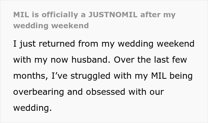 MIL Turns Rehearsal Dinner Into A Spectacle, Bride Needs To Walk Away To Calm Down