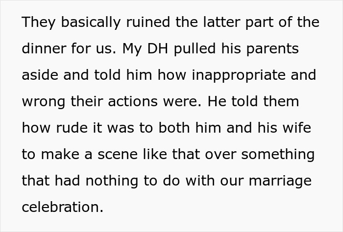MIL Turns Rehearsal Dinner Into A Spectacle, Bride Needs To Walk Away To Calm Down