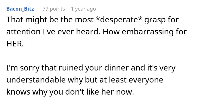 MIL Turns Rehearsal Dinner Into A Spectacle, Bride Needs To Walk Away To Calm Down