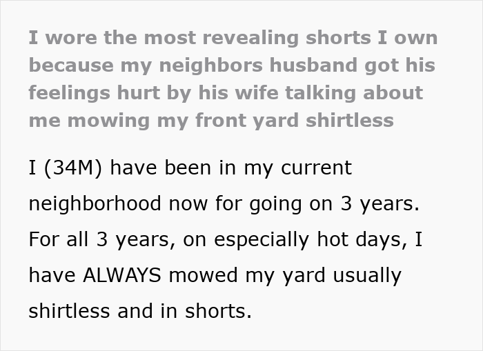 Insecure Neighbor Shocks Guy With His Audacity, Comes Up With A Plan To Annoy Him Even More