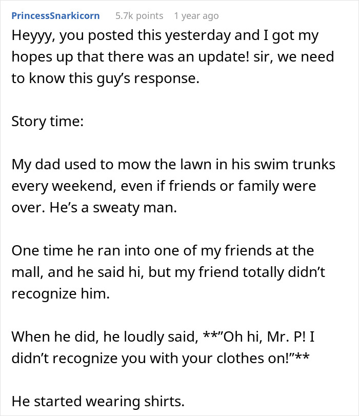 Insecure Neighbor Shocks Guy With His Audacity, Comes Up With A Plan To Annoy Him Even More