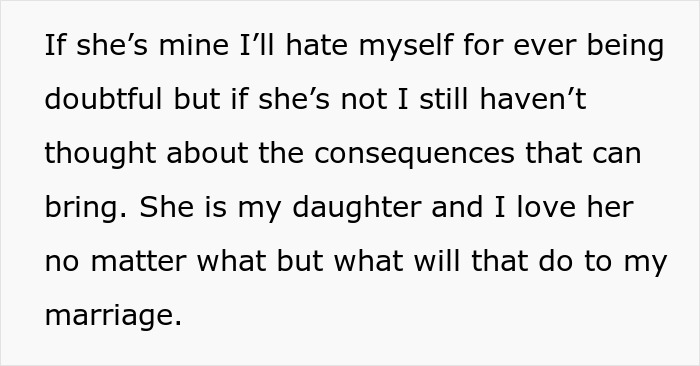 Guy Has Suspicions Over Daughter Not Being His, Turns Out It’s Way Worse Than He Could Have Guessed Guy Has Suspicions Over Daughter Not Being His, Turns Out It’s Way Worse Than He Could Have Guessed