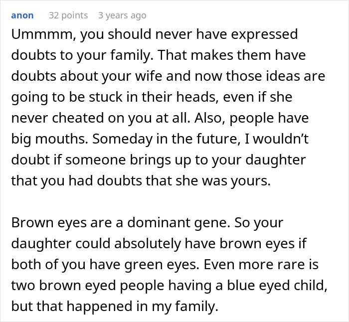 Guy Has Suspicions Over Daughter Not Being His, Turns Out It’s Way Worse Than He Could Have Guessed Guy Has Suspicions Over Daughter Not Being His, Turns Out It’s Way Worse Than He Could Have Guessed