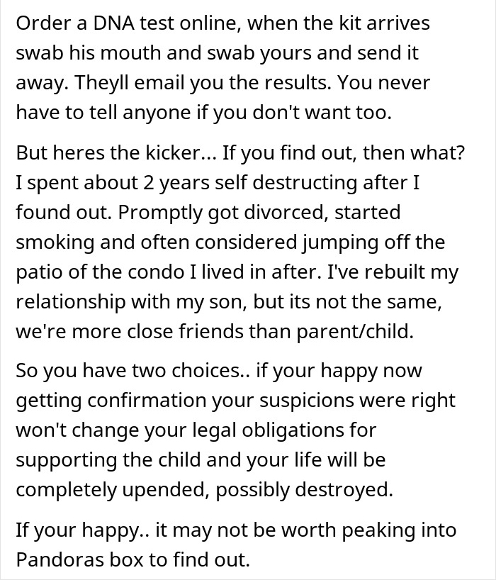 Guy Has Suspicions Over Daughter Not Being His, Turns Out It’s Way Worse Than He Could Have Guessed Guy Has Suspicions Over Daughter Not Being His, Turns Out It’s Way Worse Than He Could Have Guessed
