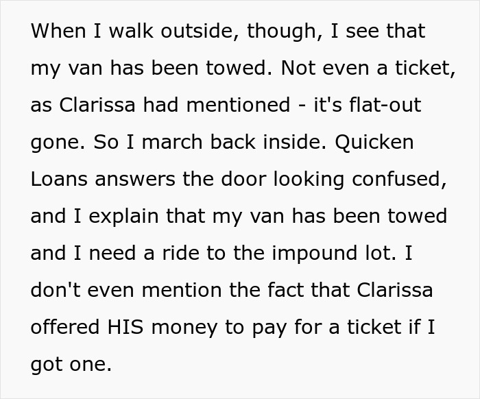 Selfish Friend Gets A Woman’s Car Towed, Sleeps With Her Blind Date, Then Faces Petty Payback Selfish Friend Gets A Woman’s Car Towed, Sleeps With Her Blind Date, Then Faces Petty Payback
